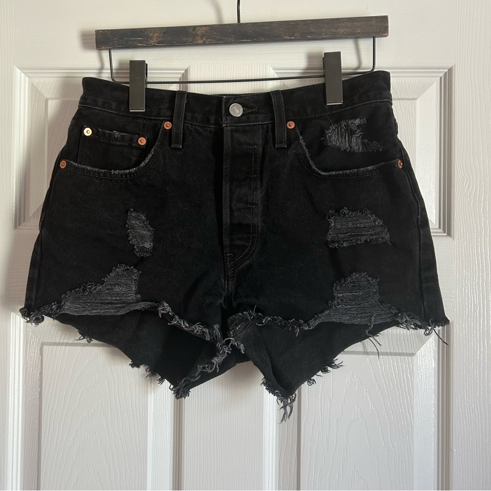 Levi’s 501 High Rise Denim Short - Picture 4 of 13